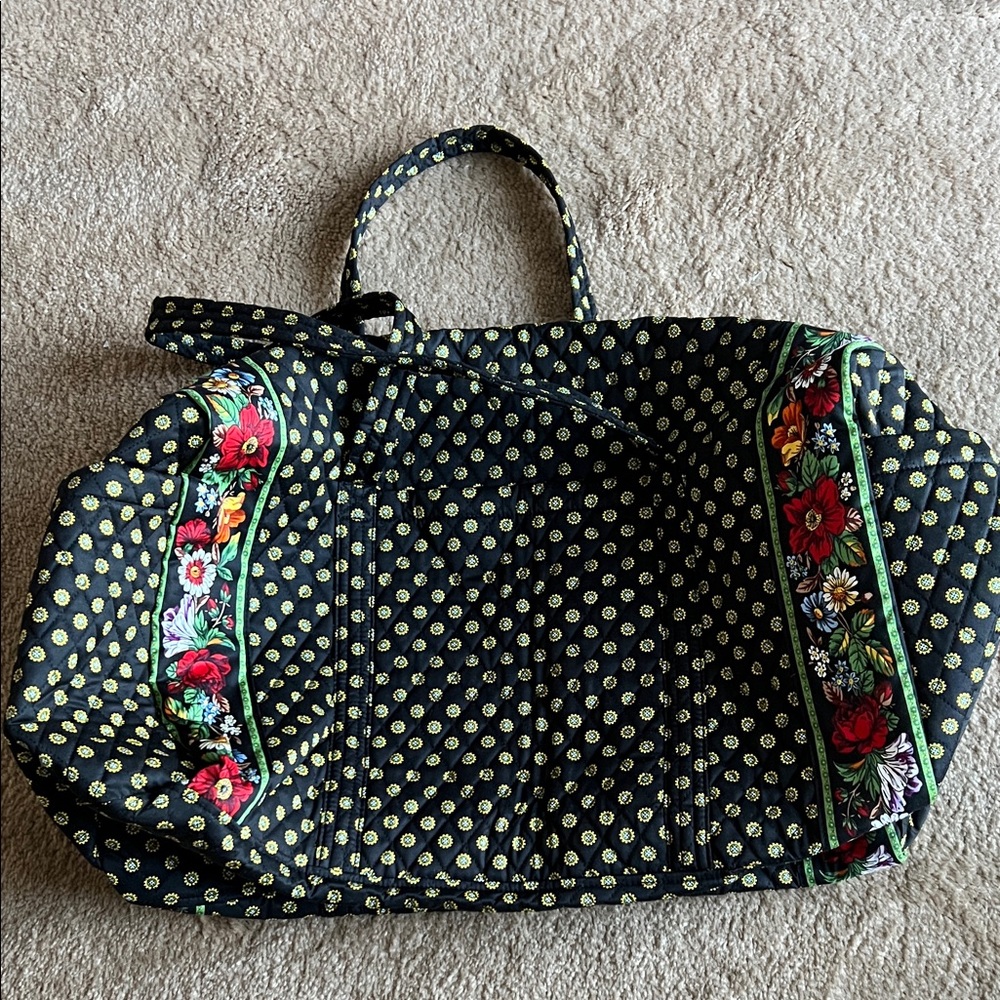 Vera Bradley duffle bag.